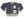 TOYS McCOY Men's Flying Ace Snoopy Zip-Up Sweatshirt - USAF C-2 Inspired, No Hood, Heavyweight 100% Cotton Loopwheel Fleece, Two-Tone Contrast Panel Design - Made in Japan (TMC2551 121  faded navy gray and gray)