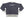 TOYS McCOY Men's Flying Ace Snoopy Zip-Up Sweatshirt - USAF C-2 Inspired, No Hood, Heavyweight 100% Cotton Loopwheel Fleece, Two-Tone Contrast Panel Design - Made in Japan (TMC2551 121  faded navy gray and gray)