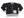 TOYS McCOY Men's Zip-Up Sweatshirt - USAAF C-2 Inspired, No Hood, Heavyweight 100% Cotton Loopwheel Fleece, Two-Tone Contrast Panel Design - Made in Japan (TMC2556 030 black and  gray)