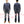 Load image into Gallery viewer, TOYS McCOY Men&#39;s Solid Color Loopwheel Sweatshirt - Vintage-Inspired, Tubular Knit Fleece - Made in Japan (TMC2566 141 Navy Gray)
