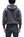 TOYS McCOY Men's Heavyweight Full Zip Hoodie - Vintage-Style Zip-Up Solid Hooded Sweatshirt TMC2567 141 Faded Navy-Gray