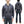 Load image into Gallery viewer, TOYS McCOY Men&#39;s Heavyweight Full Zip Hoodie - Vintage-Style Zip-Up Solid Hooded Sweatshirt TMC2567 141 Faded Navy-Gray
