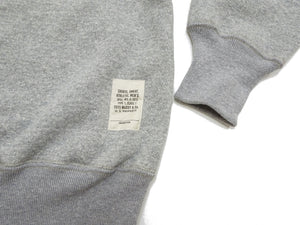 TOYS McCOY Men's Heavyweight Full Zip Hoodie - Vintage-Style Zip-Up Solid Hooded Sweatshirt TMC2567 020 Heather Gray
