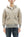 TOYS McCOY Men's Heavyweight Full Zip Hoodie - Vintage-Style Zip-Up Solid Hooded Sweatshirt TMC2567 040 Sand-Beige