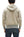 TOYS McCOY Men's Heavyweight Full Zip Hoodie - Vintage-Style Zip-Up Solid Hooded Sweatshirt TMC2567 040 Sand-Beige