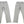 Load image into Gallery viewer, TOYS McCOY Men&#39;s Heavyweight Fleece Sweatpants - Made in Japan, Vintage-Inspired Straight Fit with Waist &amp; Hem Drawcords (TMC2568 020 Heather Gray)
