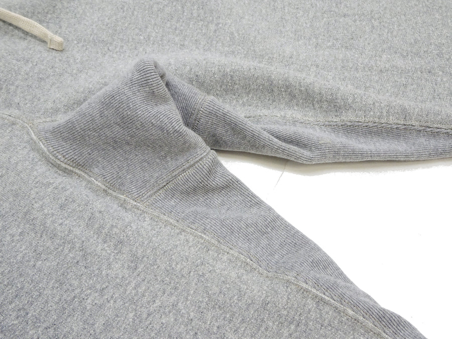 TOYS McCOY Men's Heavyweight Fleece Sweatpants - Made in Japan, Vintage-Inspired Straight Fit with Waist & Hem Drawcords (TMC2568 020 Heather Gray)
