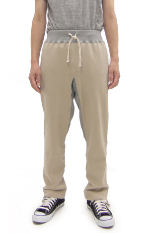TOYS McCOY Men's Heavyweight Fleece Sweatpants - Made in Japan, Vintage-Inspired Straight Fit with Waist & Hem Drawcords (TMC2568 040 Snad)