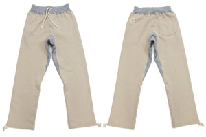 TOYS McCOY Men's Heavyweight Fleece Sweatpants - Made in Japan, Vintage-Inspired Straight Fit with Waist & Hem Drawcords (TMC2568 040 Snad)