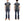 TOYS McCOY Men's Felix the Cat U.S. Navy Graphic Short Sleeve T-Shirt - Loopwheel Tubular Jersey, Garment Dyed, Made in Japan (TMC2601 030 Muted Black)