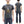TOYS McCOY Men's Felix the Cat U.S. Navy Graphic Short Sleeve T-Shirt - Loopwheel Tubular Jersey, Garment Dyed, Made in Japan (TMC2601 030 Muted Black)