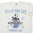 Load image into Gallery viewer, TOYS McCOY Men's Felix the Cat Short-Sleeve Graphic T-Shirt, Garment-Dyed Loopwheel Tubular Tee, Made in Japan (TMC2603 011 Aged Off White)
