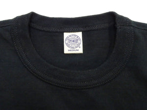 TOYS McCOY Men's Short-Sleeve Steve McQueen Graphic T-Shirt, Tubular Knit Jersey, One-Wash, Made in Japan (TMC2605 030 Black)