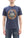 TOYS McCOY Men's Short-Sleeve Steve McQueen Graphic T-Shirt, Tubular Knit Jersey, One-Wash, Made in Japan (TMC2605 120 Muted Blue)