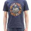 Load image into Gallery viewer, TOYS McCOY Men's Short-Sleeve Steve McQueen Graphic T-Shirt, Tubular Knit Jersey, One-Wash, Made in Japan (TMC2605 120 Muted Blue)
