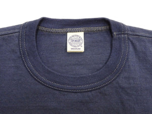 TOYS McCOY Men's Short-Sleeve Steve McQueen Graphic T-Shirt, Tubular Knit Jersey, One-Wash, Made in Japan (TMC2605 120 Muted Blue)