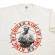 Load image into Gallery viewer, TOYS McCOY Men's Short-Sleeve Steve McQueen Graphic T-Shirt, Tubular Knit Jersey, One-Wash, Made in Japan (TMC2605 011 Soft Off-White)
