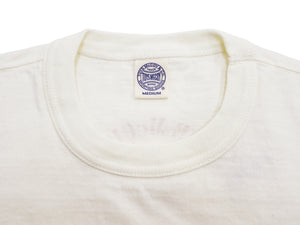 TOYS McCOY Men's Short-Sleeve Steve McQueen Graphic T-Shirt, Tubular Knit Jersey, One-Wash, Made in Japan (TMC2605 011 Soft Off-White)
