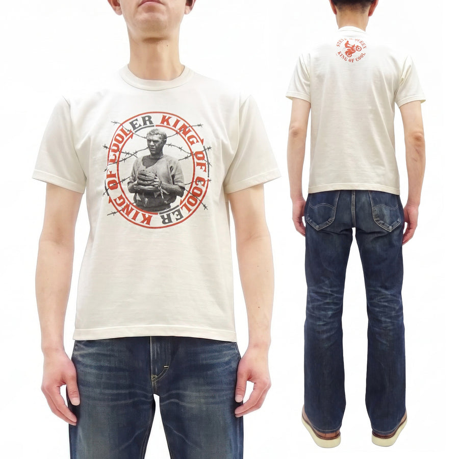 TOYS McCOY Men's Short-Sleeve Steve McQueen Graphic T-Shirt