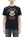 TOYS McCOY Men's Short Sleeve Military Graphic Vintage-Inspired T-Shirt, Loopwheel Tubular Tee with V-Gusset, Unwashed Finish, Made in Japan (TMC2608 030 Black)
