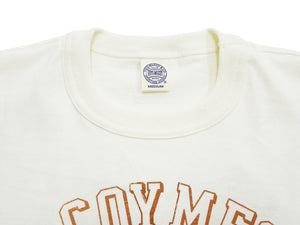 TOYS McCOY Men's Short Sleeve Military Graphic Vintage-Inspired T-Shirt, Loopwheel Tubular Tee with V-Gusset, Unwashed Finish, Made in Japan (TMC2608 011 Off White)