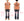 TOYS McCOY Men's 30th Anniversary Graphic Ringer T-Shirt, Heavyweight 100% Cotton Tubular Jersey Tee with No Side Seams, Unwashed, Made in Japan (TMC2609 Muted Carrot with Black Trim)