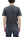 TOYS McCOY Men's Short Sleeve Raglan Sweatshirt, Garment-Dyed Loopback French Terry, V-Gusset Crewneck, Made in Japan (TMC2612  030 Garment-Dyed Washed Black)