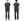 TOYS McCOY Men's Short Sleeve Raglan Sweatshirt, Garment-Dyed Loopback French Terry, V-Gusset Crewneck, Made in Japan (TMC2612  030 Garment-Dyed Washed Black)
