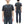 TOYS McCOY Men's Short Sleeve Raglan Sweatshirt, Garment-Dyed Loopback French Terry, V-Gusset Crewneck, Made in Japan (TMC2612  030 Garment-Dyed Washed Black)
