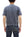 TOYS McCOY Men's Short Sleeve Raglan Sweatshirt, Garment-Dyed Loopback French Terry, V-Gusset Crewneck, Made in Japan (TMC2612  120 Garment-Dyed Washed Blue)