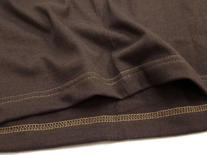 TOYS McCOY Men's Plain Short Sleeve Pocket T-Shirt - Steve McQueen Inspired, Tubular Knit Jersey, Unwashed, Made in Japan (TMC2615 021 Muted Charcoal)