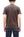TOYS McCOY Men's Plain Short Sleeve Pocket T-Shirt - Steve McQueen Inspired, Tubular Knit Jersey, Unwashed, Made in Japan (TMC2615 021 Muted Charcoal)