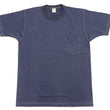 Load image into Gallery viewer, TOYS McCOY Men's Plain Short Sleeve Pocket T-Shirt - Steve McQueen Inspired, Tubular Knit Jersey, Unwashed, Made in Japan (TMC2615 120 Muted Blue)
