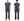 TOYS McCOY Men's Plain Short Sleeve Pocket T-Shirt - Steve McQueen Inspired, Tubular Knit Jersey, Unwashed, Made in Japan (TMC2615 120 Muted Blue)