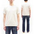 Load image into Gallery viewer, TOYS McCOY Men's Plain Short Sleeve Pocket T-Shirt - Steve McQueen Inspired, Tubular Knit Jersey, Unwashed, Made in Japan (TMC2615 011 Soft Off-White)
