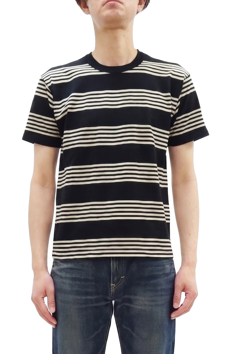 TOYS McCOY Men's Steve McQueen Inspired Multi-Border Striped Short