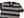 TOYS McCOY Men's Steve McQueen Inspired Multi-Border Striped Short Sleeve Crew Neck T-Shirt - Garment-Dyed Cotton Jersey - Made in Japan (TMC2616 041 Ivory x Black)