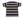 TOYS McCOY Men's Steve McQueen Inspired Multi-Border Striped Short Sleeve Crew Neck T-Shirt - Garment-Dyed Cotton Jersey - Made in Japan (TMC2616 041 Ivory x Black)