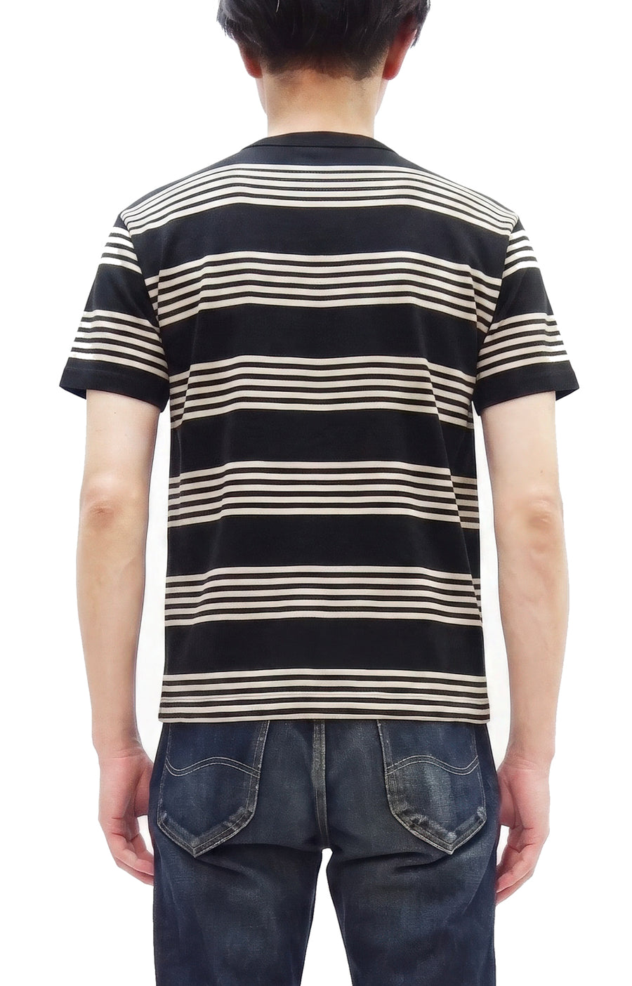 TOYS McCOY Men's Steve McQueen Inspired Multi-Border Striped Short