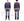 TOYS McCOY Men's Plain Two-Tone Crew Neck Sweatshirt, 14.8 oz. Extra-Heavyweight Brushed-Back Cotton, Tubular Body, Unwashed, Made in Japan (TMC2670 120 Purplish Blue / Gray)