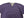 TOYS McCOY Men's Plain Two-Tone Crew Neck Sweatshirt, 14.8 oz. Extra-Heavyweight Brushed-Back Cotton, Tubular Body, Unwashed, Made in Japan (TMC2670 120 Purplish Blue / Gray)