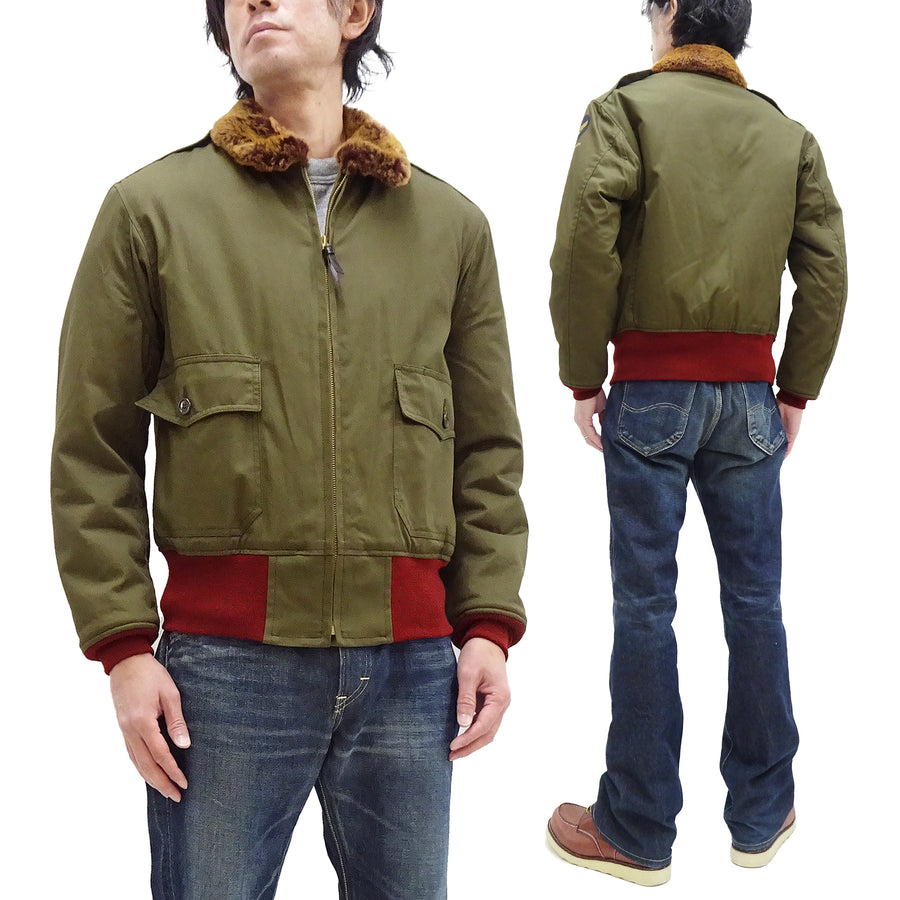 TOYS McCOY Jacket Men's Reproduction Of USAAF B-10 Flight Jacket Red R –  RODEO-JAPAN Pine-Avenue Clothes shop