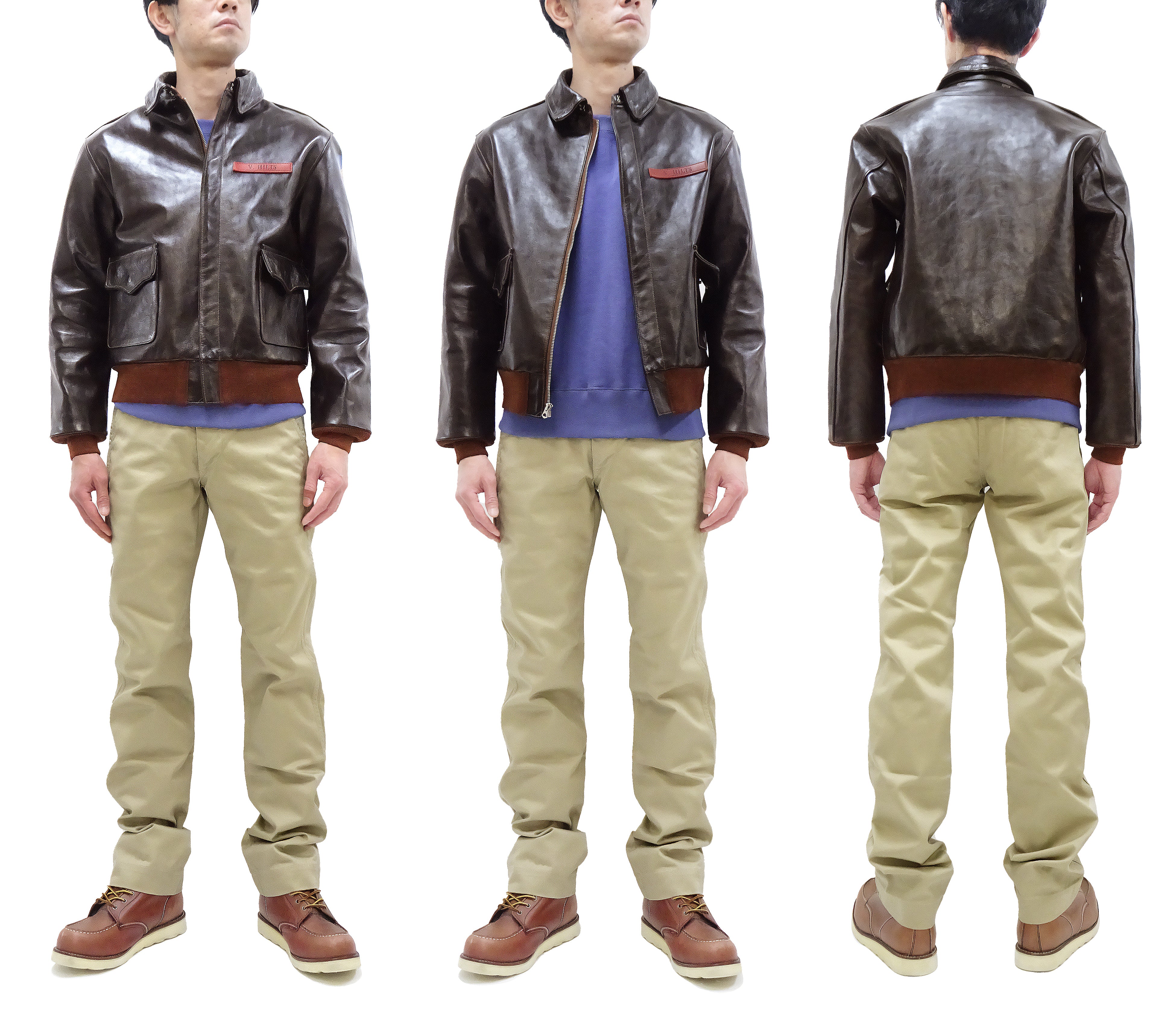 TOYS McCOY Steve McQueen A-2 Flight Jacket Men's A2 Leather Bomber
