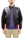 TOYS McCOY A-2 Flight Jacket with Red Rib Men's Casual A2 Leather Bomber Jacket TMJ2422 Dark-Seal-Brown
