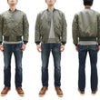 Load image into Gallery viewer, TOYS McCOY Men&#39;s Steve McQueen MA-1 Flight Jacket - MIL-J-8279E MA1 E-Type Bomber Jacket Reproduction - Made in Japan (TMJ2519 161 Sage)
