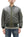 TOYS McCOY Men's MA-1 Flight Jacket - Albert Turner Reproduction, Sage Gray Nylon Bomber Jacket, Made in Japan TMJ2533