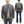TOYS McCOY Men's MA-1 Flight Jacket - Albert Turner Reproduction, Sage Gray Nylon Bomber Jacket, Made in Japan TMJ2533