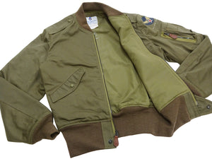 TOYS McCOY Men's L-2 Flight Jacket Personal Equipment Laboratory Test Sample Cotton Twill Model Made in Japan (TMJ2607 160 Olive)