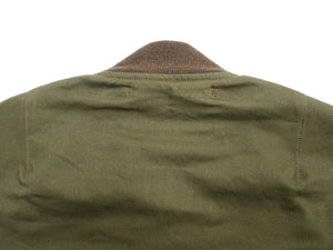 TOYS McCOY Men's L-2 Flight Jacket Personal Equipment Laboratory Test Sample Cotton Twill Model Made in Japan (TMJ2607 160 Olive)