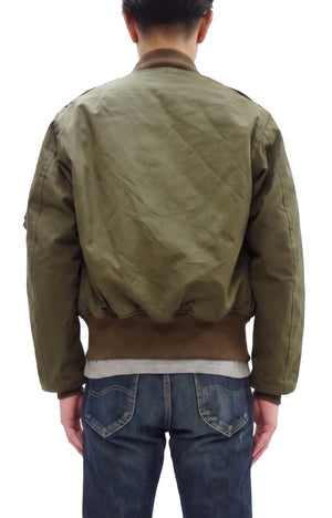 TOYS McCOY Men's L-2 Flight Jacket Personal Equipment Laboratory Test Sample Cotton Twill Model Made in Japan (TMJ2607 160 Olive)